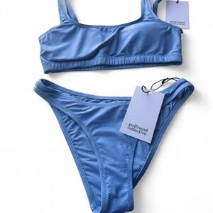 Girlfriend Collective Women's Blue Bikinis-and-tankini-set
